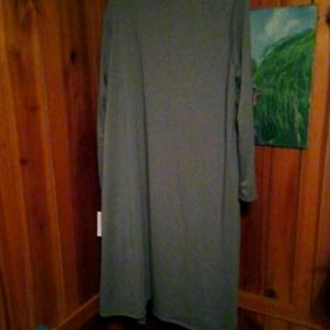 Large net military green lularoe sarah